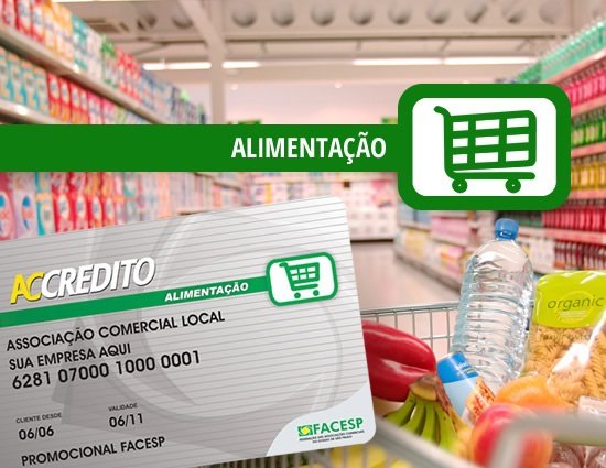 Cartão Alimentação ACCREDITO Acib